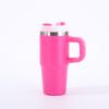 14oz Travel Mug with Handle 304 Stainless Steel Double Wall Insulated Tumbler for Car