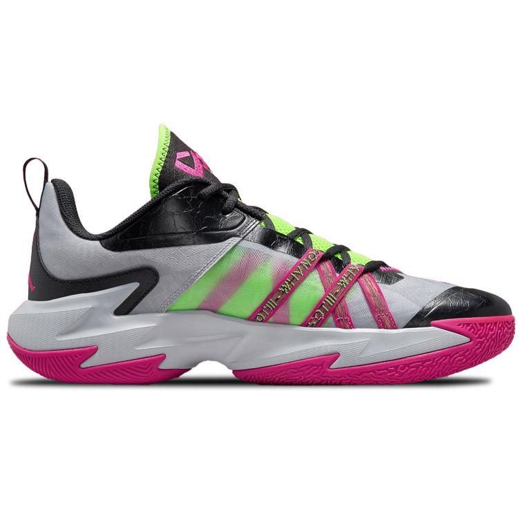 Новые JORDAN One Take 3 Серый волк Розовый Прайм DC7701-002