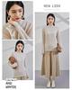 2024 Women's Half-High Collar Loose Cashmere Sweater, Slimming Knit Pullover