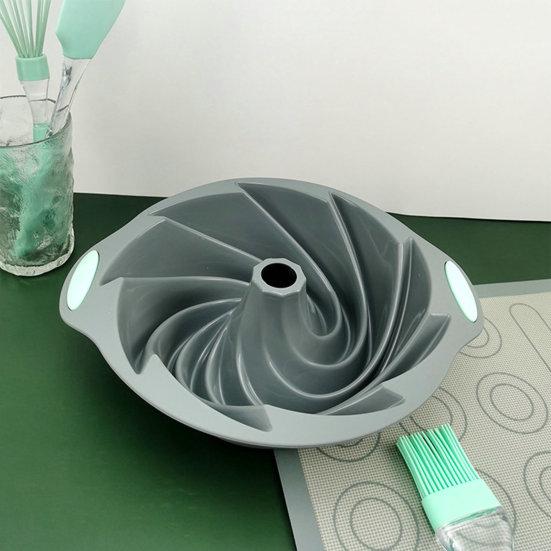 Форма для торта, термостойкие кухонные гаджеты, силиконовая форма для выпечки, десерта, хлеба, мягкая форма для самостоятельного изготовления, гладкий край