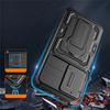 Armored case for Samsung Galaxy A27 5G, with camera shutter, black