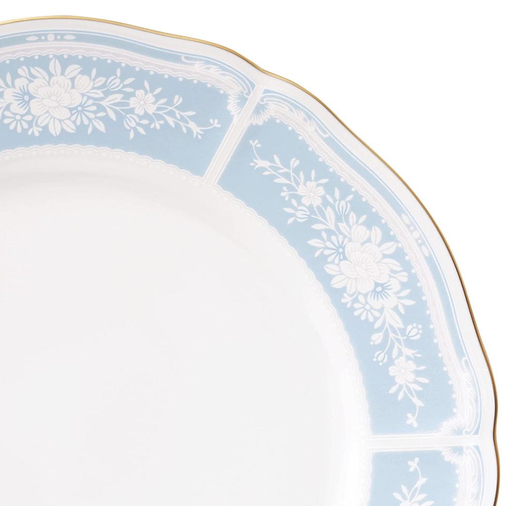 Набор тарелок Noritake 27 см, кружевное дерево, золото 27 см x 1 шт. x 5 шт., синий тонкий фарфор 16,5 см 16,5 см Y6714A/1507