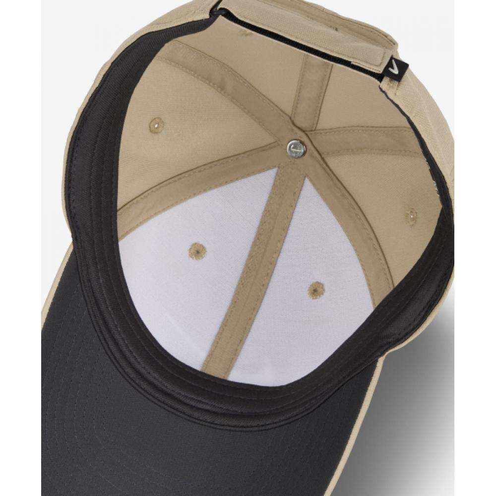 Nike Кепка Dry Fit Club Structure Swoosh цвета хаки и белого Fb5625 247
