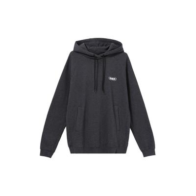 Nike Однотонный свитер с капюшоном и фирменным логотипом, длинный рукав, толстовка для мужчин, темно-серый цвет DQ6130-032