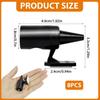 Sifflet Ultrason Anti gibier,pour Voiture Répulsif Sanglier Efficace, Protection Ultrasone pour Animaux de Route,Installation Facile