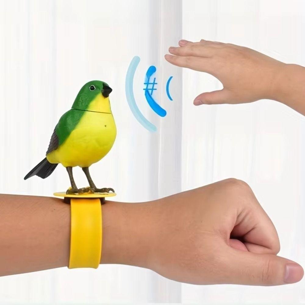 Artificial Bird Interactive Bird Toy Simulation Robot Birds Electric Singing Bird  Children Gift