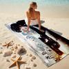 Resident Evil game, Umbrella Corporation, soft beach towel, outdoor camping vacation swimming beach towel, outdoor absorbent bath towel, Q10