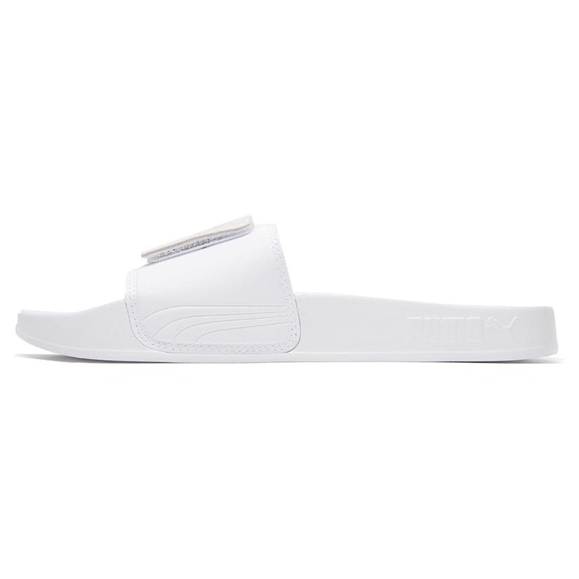 Puma Leadcat 2.0 Play Thick Sole Outdoor Non-Slip Durable Lightweight Slide Sandals Unisex Footwear White 389118-02