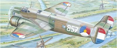 VALOM 1/72 Голландский двухмоторный бомбардировщик Fokker T.5 Ранняя модель Пластиковый набор CV72103