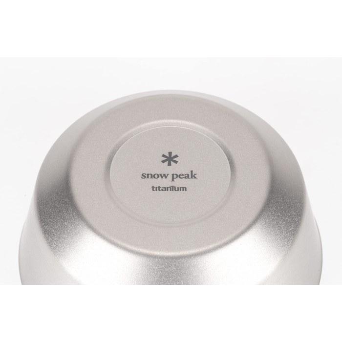 Snow Peak Титановая двойная миска 600 TW-241, 600 мл