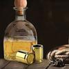 4 шт. дорожная бутылка для напитков калибра пуля винная кружка виски бокал для вина рюмка