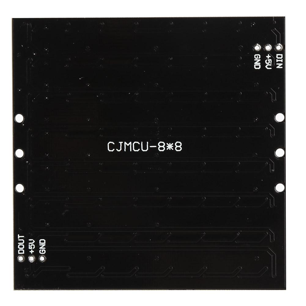 64Digit LED Development Board with Built In Full Color Driver WS2812 5050 RGB LED 5VDC