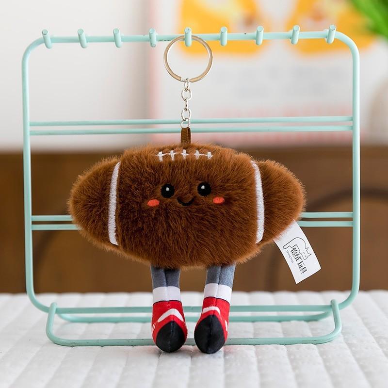 Плюшевый спортивный мяч с наполнителем из полипропиленового хлопка для детей и коллекционеров