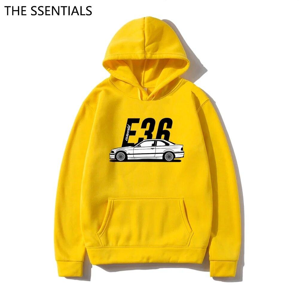 Классические толстовки с капюшоном E30 E46 E92 F80 M3 E36, модная толстовка с буквенным принтом D, пуловер унисекс, пуловер в стиле хип-хоп, толстовка с худи с принтом автомобиля