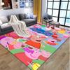 Cartoon animation Pattern Rug, Indoor/Outdoor Mat, for Picnic, Gameroom, Bedroom, Office, Living Room, Home Decor Carpet, Birthday Gift