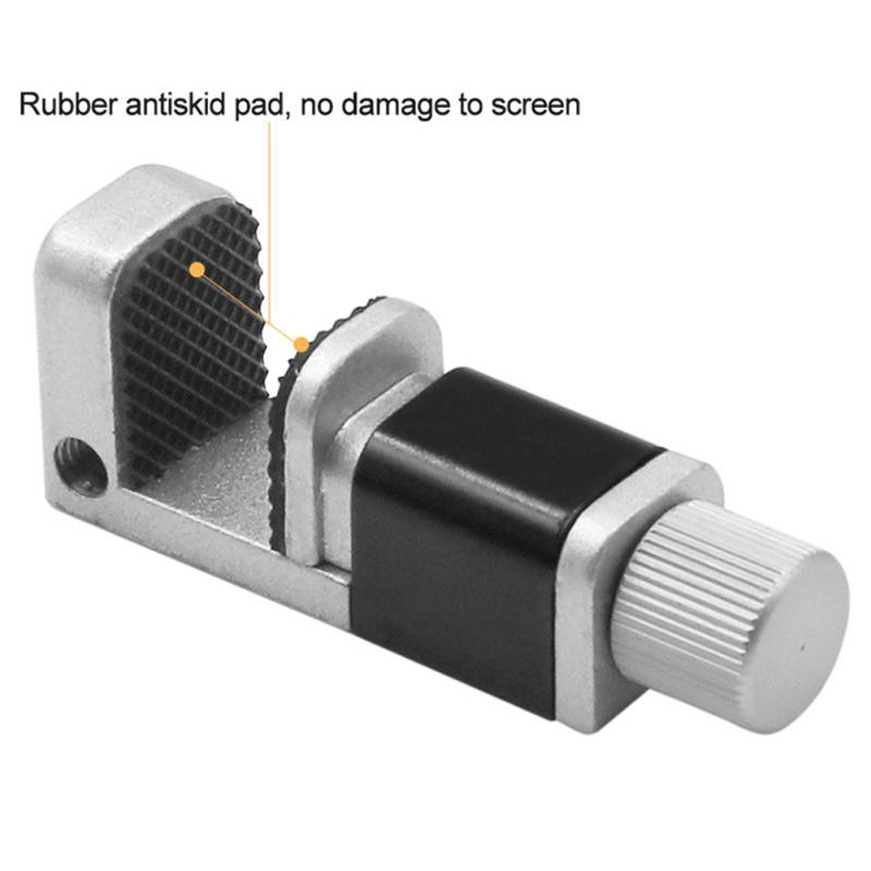 4 шт. регулируемый зажим для крепления из алюминиевого сплава с резиновыми подушечками, универсальные инструменты для ремонта телефона