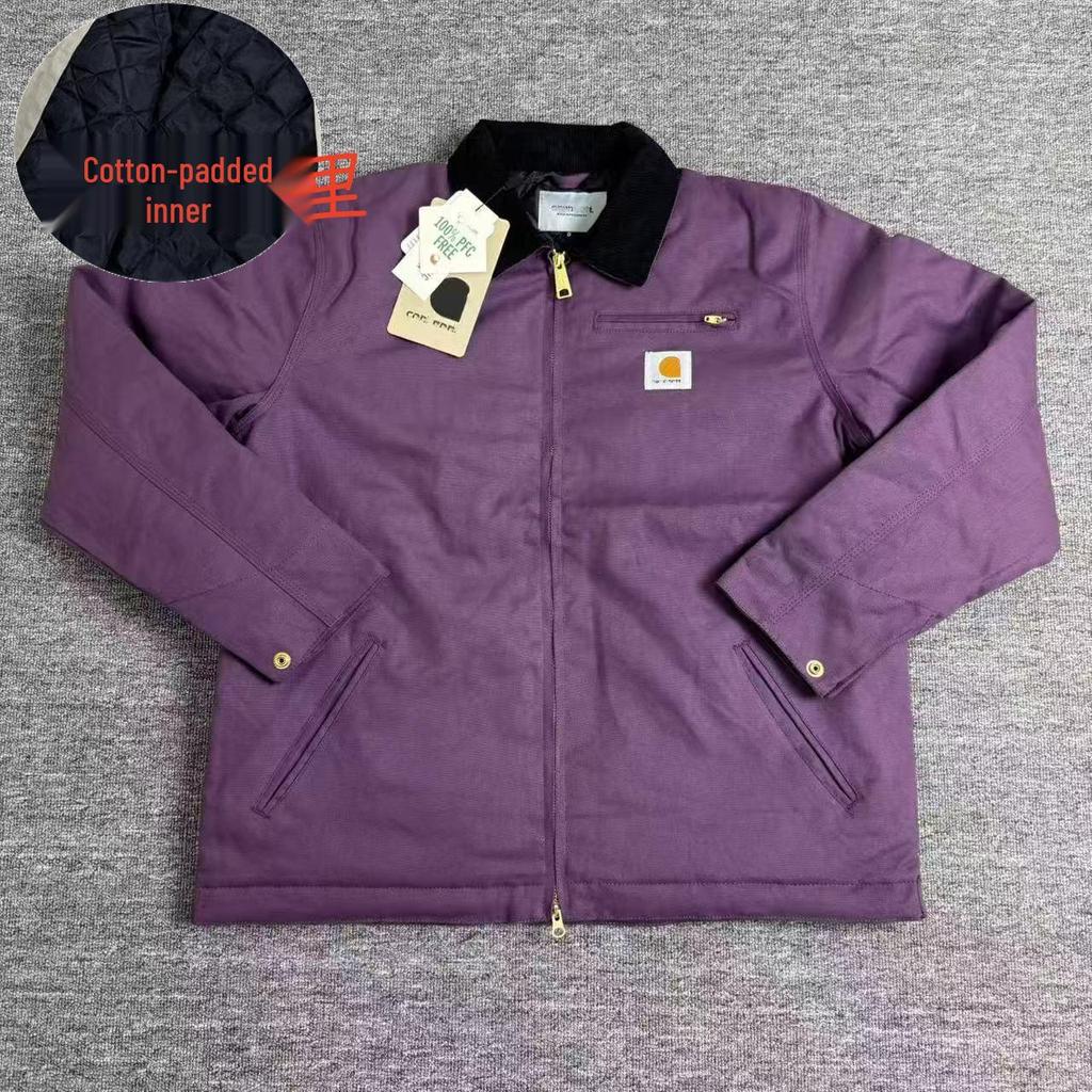 Detroit J01 Heavyweight Canvas Pure Cotton Retro Lapel Jacket