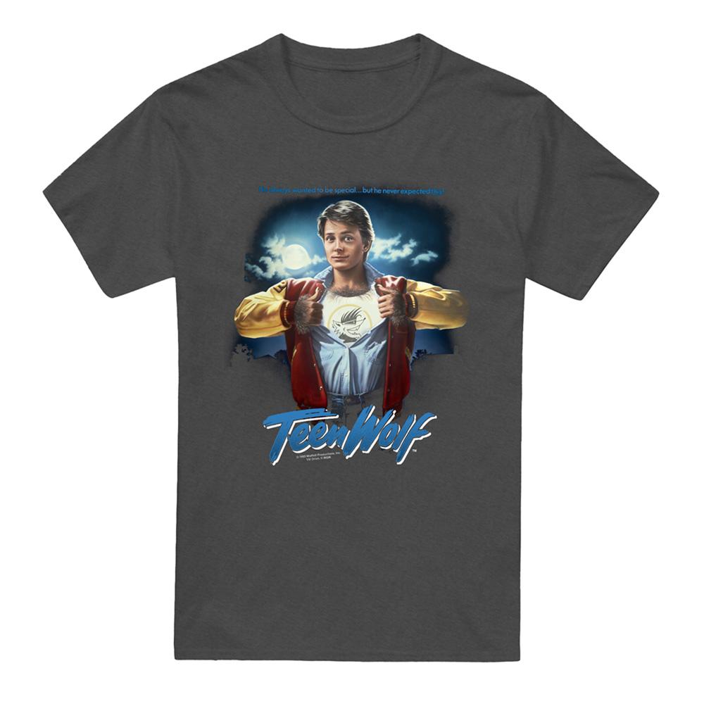 Teen Wolf Unisex Adult Poster Heather T-Shirt