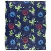 Camp Cretaceous Graffiti Blanket