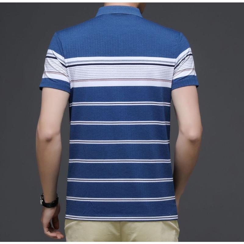 Футболки с короткими рукавами для молодых и средних мужчин. Летняя одежда. Новые футболки с короткими рукавами для мужчин среднего возраста. Одежда.