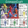 Control Robot Inertia Models Creative Action Figures Set With Joints Magnetic