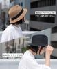 Накота Машинная стирка Широкие поля Мужской Дома УФ Солнце Тепловой удар Большие размеры Идеально для улицы Серый 1 размер L Шляпа, Стирающийся, Защита, Защита,