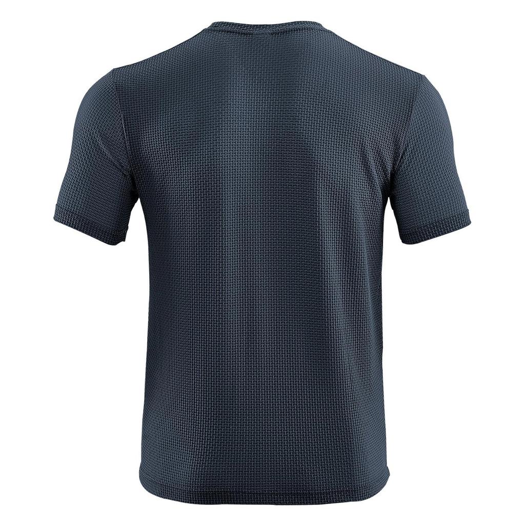 Men's Ice Silk Mesh Short Sleeve T-Shirt - Summer Breathable Cool Tee