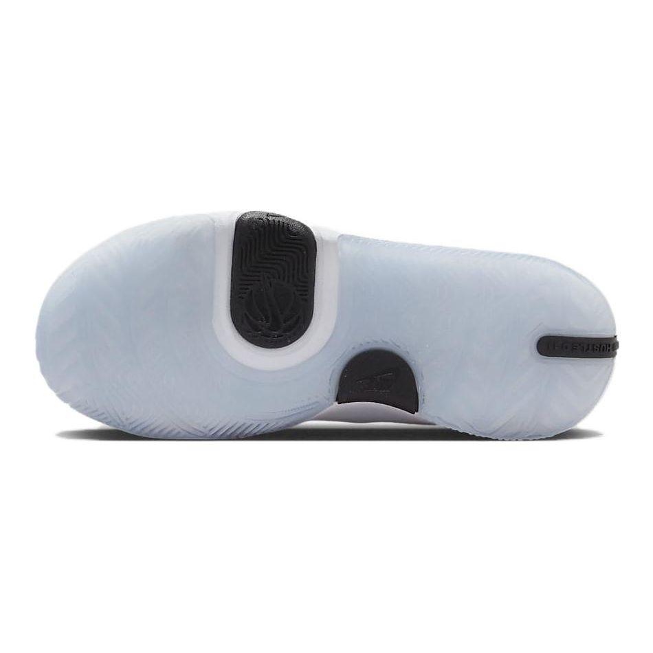 Nike Team Hustle D 11 PS Comfortable Outdoor Non-Slip Shock Absorbing Low Top Kids Basketball Shoes Kids Sneaker White FJ7689-101