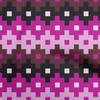 Georgette Viscose Dark Magenta Fabric Geometric Craft Projects Decor Fabric Printed By The Yard 42 Inch