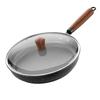 Non Stick Stir Fry Pan Flat Bottomed Saucepan Multipurpose Frying Pan  Steak