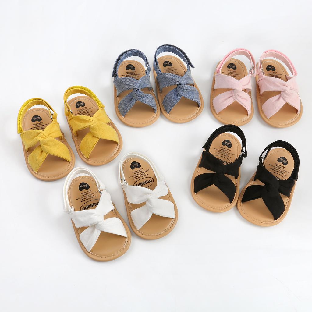 Baby Sandal Summer Kinder Freizeit schuhe Kleinkind weiche Sohle First Walker Kind Bowknot Sandalen Anti-Rutsch-Baby Wanders chuh