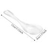 Exquisite Condiment Spoons Transparent Serving Spoons Kitchen Accessories Dessert Teaspoons  Party