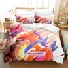 Новый комплект постельного белья Kawaii Iono Single Twin Full Queen King Size Bed Set Adult Kid Bedroom Duvetcover Sets Anime Parure de lit Bed