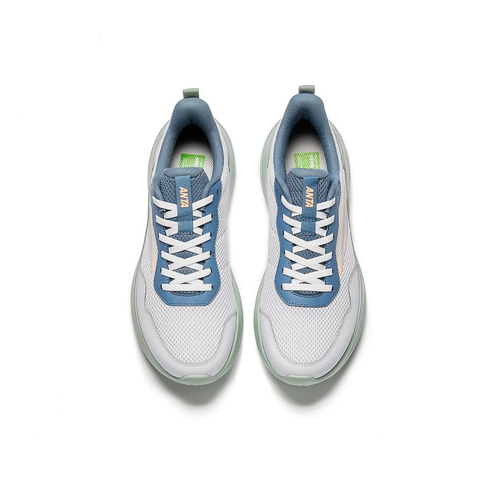 Anta Кроссовки для бега с амортизацией Sky, легкие, мужские, кроссовки, песочно-серый, туманно-голубой, ледяной зеленый, 912615541-6