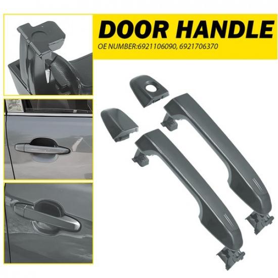 4X Front Rear Left Right Side Exterior Door Handle For 2012-2017 Toyota Camry