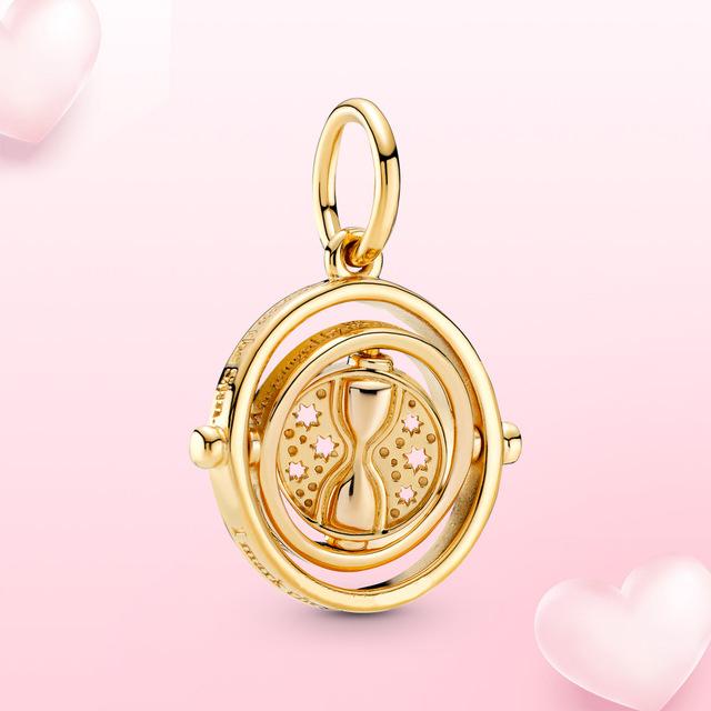 100% стерлингового серебра 925 пробы, подвеска «Тысячелетний сокол», подвеска, подходит для оригинальных модных ювелирных изделий, женский браслет, подарок «сделай сам»