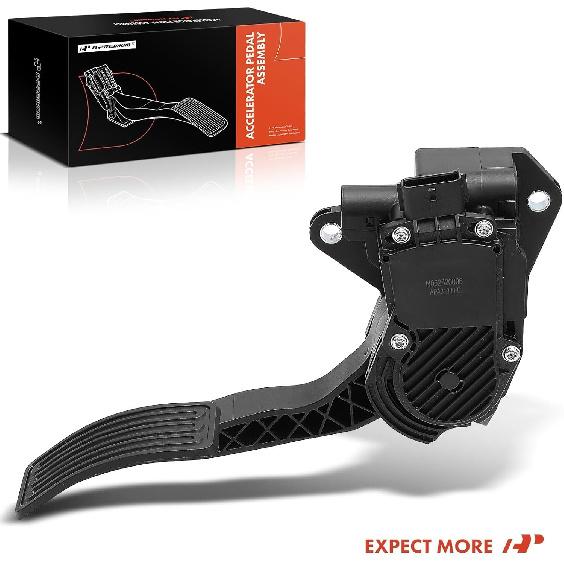 A-Premium Педаль акселератора в сборе с датчиком положения, совместимая с Nissan Altima 2007-2011 Бензин Автомат CVT, Altima 2012 Автомат CVT,