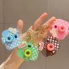 Simulation Cartoon Projector Camera Toy Keychain Creative Car Key Chain Bag Doll Pendant Kawaii Children's Toys Decorative Gifts