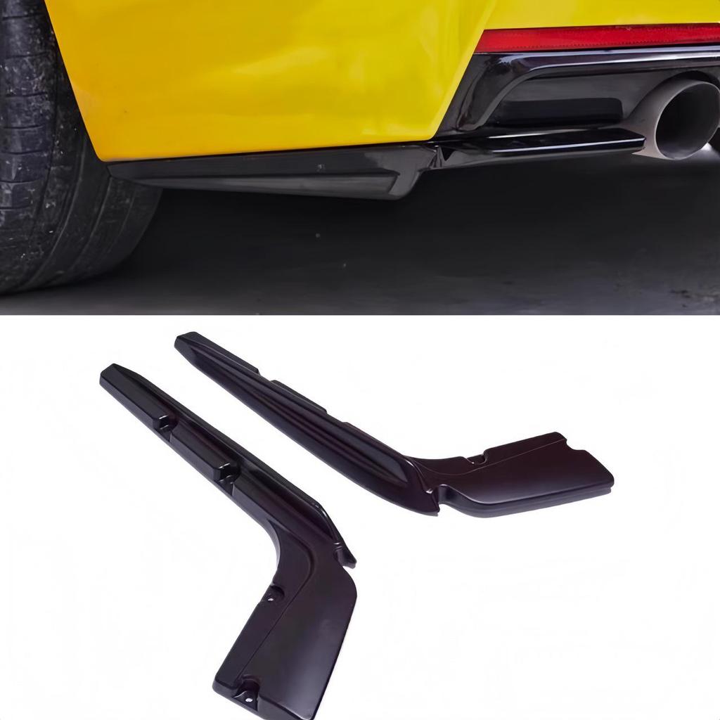 БМВ 3 серии (2012-2019 гг.) Комплект сплиттера и диффузора заднего бампера для двойного выхлопа (Ф30/Ф35)