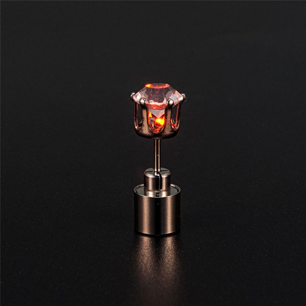 Men Earrings DJ Dance Party Glow Earrings Earrings Light Up Earrings Female Ear Studs