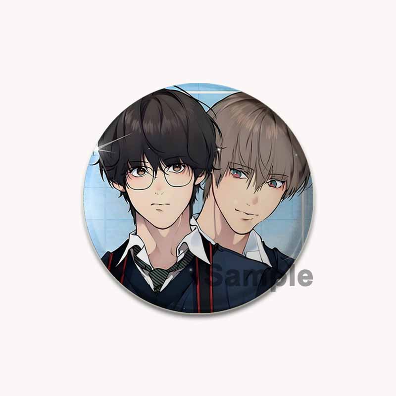 32/44/58mm BL Anime Lost In The Cloud Button Pin Cartoon Handmade Brooch Badge Breastpin for Backpack Clothes Accessory Fans Collect Gift
