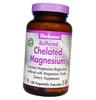Буферизованный хелатный магний, Buffered Chelated Magnesium, Bluebonnet Nutrition  60вегкапс (36393060)