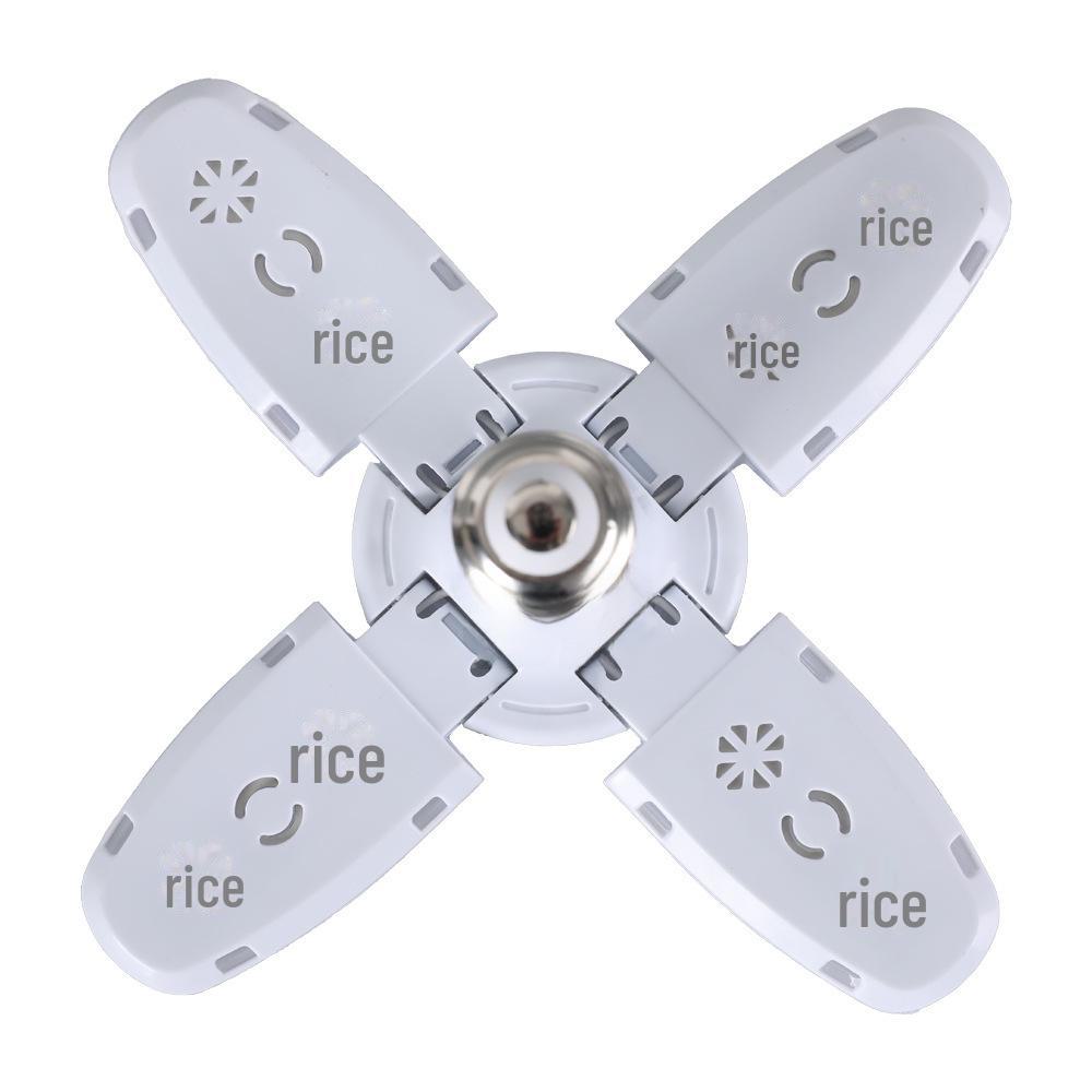 Складная светодиодная трех-/четырехлепестковая мини-лампочка — идеально подходит для освещения гаража