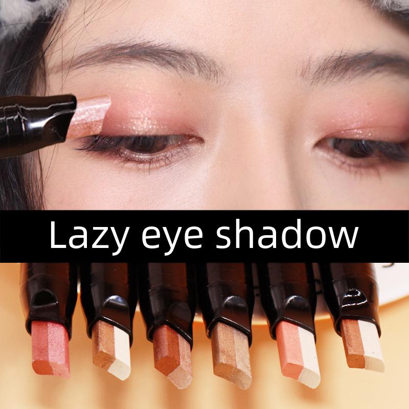 Двухцветные тени-карандаш Peinifen Gradient: Водостойкие, не размазывающиеся, землистые тона для ленивого макияжа глаз.