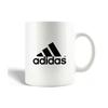 Mug - Adidas - Black - Ceramic - 30cl - Dishwasher Safe
