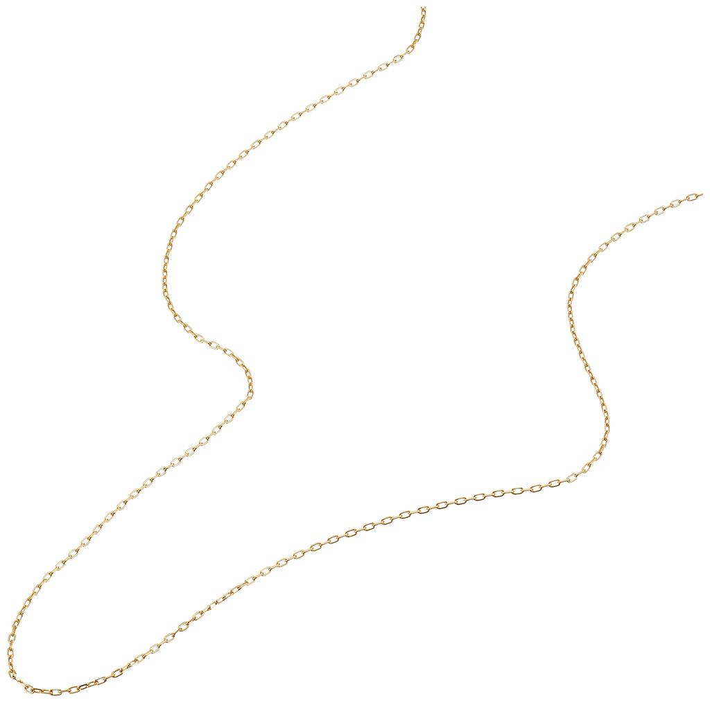 Купить ожерелье K18 18K Gold Azuki Chain Ширина Сделано в Японии Simple 18k04 G 40 см [Ювелирные изделия M] 0,7 мм Женское