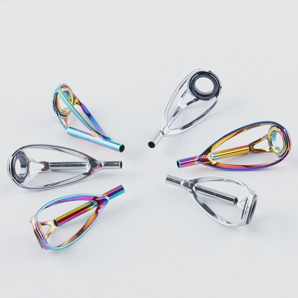 Stainless Steel O Ring Eye Ceramic Ring Tip Repair Kit Fishing Rod Guide Tackle Box Accessories