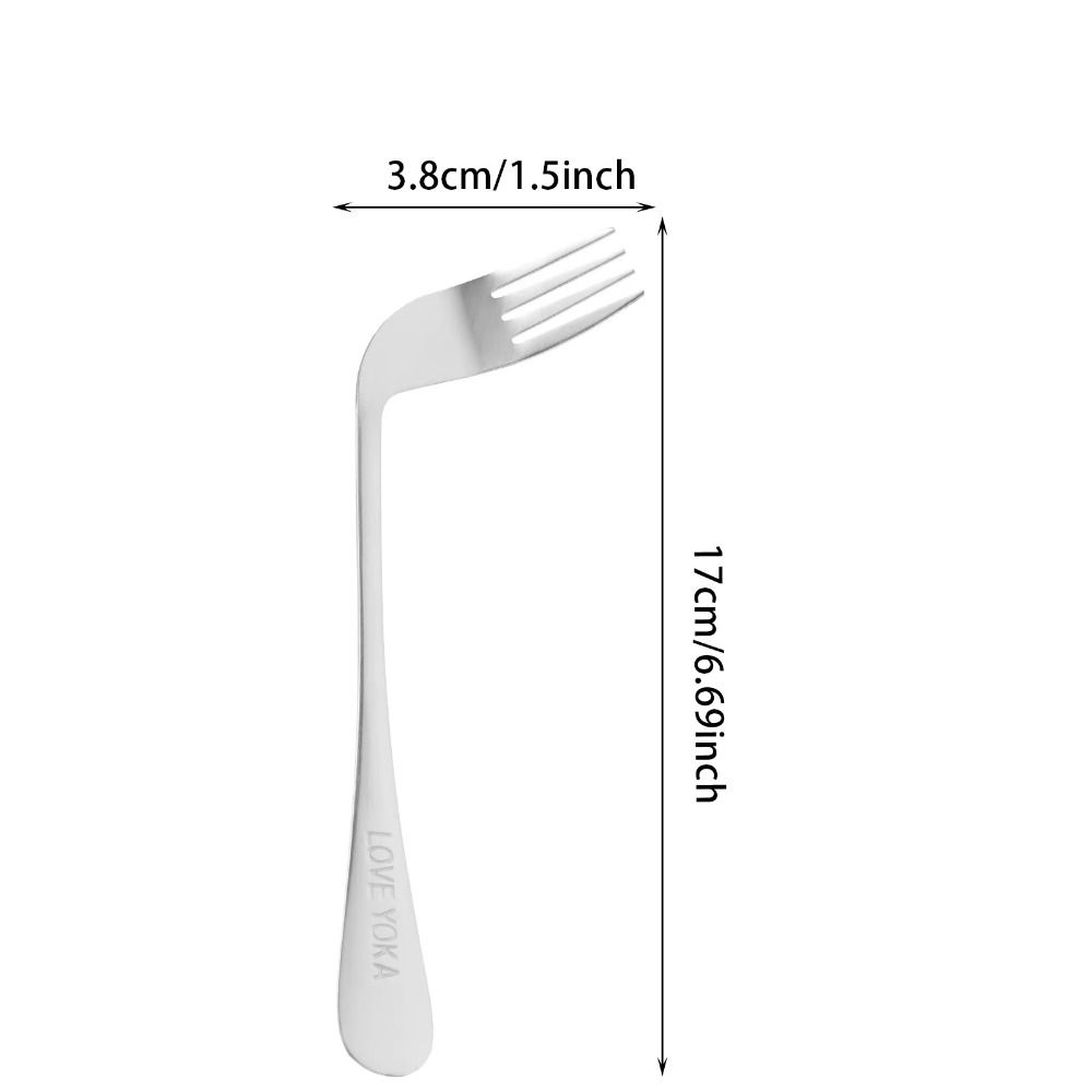 Angled Curved Spoon Fork Elderly Patients Feeding Aid Tableware Self Feeding Utensil Self Feeding