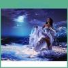 Full Diamond Diy 5d Painting Cartoon Landscape Diamond Embroidery Cross Stitch Kit Rhinestone Home Decor Gift