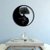 Tree of Life & Yin Yang Metal Wall Art – Stunning Sculptures for Office, Bedroom, & Living Room Wall Decoration